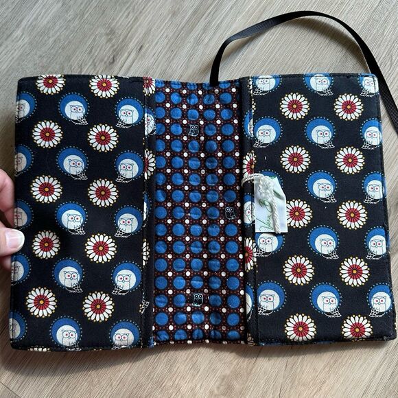 Vera Bradley for Barnes & Noble Night Owl Pattern Book Cover NEW NWT - Picture 3 of 4